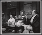 Kana Ishii, Gertrude Berg and Cedric Hardwicke in the stage production A Majority of One