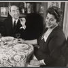 Cedric Hardwicke and Gertrude Berg in the stage production A Majority of One