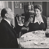 Cedric Hardwicke and Gertrude Berg in the stage production A Majority of One