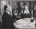Cedric Hardwicke and Gertrude Berg in the stage production A Majority of One