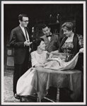 Gertrude Berg [right] and unidentified others in the stage production A Majority of One