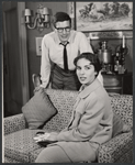 Michael Tolan and Ina Balin in the stage production A Majority of One