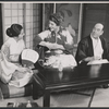 Kana Ishii, Gertrude Berg and Cedric Hardwicke in the stage production A Majority of One