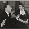 Cedric Hardwicke and Gertrude Berg in the stage production A Majority of One