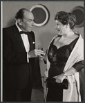 Cedric Hardwicke and Gertrude Berg in the stage production A Majority of One