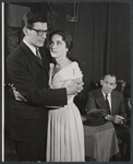 Michael Tolan, Ina Balin and Barnard Hughes in the stage production A Majority of One