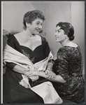 Gertrude Berg and Ina Balin in the stage production A Majority of One