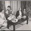 Kana Ishii, Gertrude Berg, Cedric Hardwicke and unidentified others in the stage production A Majority of One