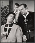 George Rose, John Colenback and David J. Stewart in the stage production A Man for all Seasons
