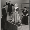 Peter Brandon, David J. Stewart, Olga Bellin and Paul Scofield in the stage production A Man for all Seasons