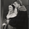 Carol Goodner and Paul Scofield in the stage production A Man for all Seasons