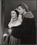 Carol Goodner and Paul Scofield in the stage production A Man for all Seasons