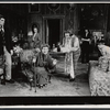Christopher Reeve, Elizabeth Lawrence, Katharine Hepburn, Charlotte Jones, Wanda Bimson, Robert Moberly and Paul Harding in the stage production A Matter of Gravity