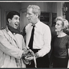Randy Kirby, Durward Kirby and Barbara Britton in the stage production Me and Thee