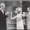Durward Kirby, Barbara Britton and Charles Braswell in the stage production Me and Thee