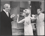 Durward Kirby, Barbara Britton and Charles Braswell in the stage production Me and Thee