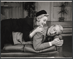 Barbara Britton and Durward Kirby in the stage production Me and Thee