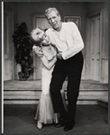 Barbara Britton and Durward Kirby in the stage production Me and Thee