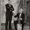 William Redfield and Russell Hardie in the stage production Midgie Purvis