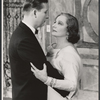 William Redfield and Tallulah Bankhead in the stage production Midgie Purvis