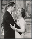 William Redfield and Tallulah Bankhead in the stage production Midgie Purvis