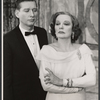William Redfield and Tallulah Bankhead in the stage production Midgie Purvis
