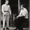 Dane Clark and Richard Castellano in the stage production Mike Downstairs