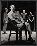 Dane Clark [center] and unidentified others in the stage production Mike Downstairs