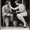 Dane Clark and unidentified in the stage production Mike Downstairs