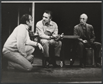 Arnold Soboloff, Dane Clark and Leonardo Cimino in the stage production Mike Downstairs