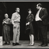 Leonardo Cimino, Dane Clark, Richard Castellano and unidentified in the stage production Mike Downstairs
