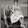 Marc Hertsens and unidentified in the stage production Milk and Honey
