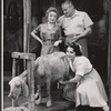 Molly Picon, Robert Weede and Mimi Benzell in the stage production Milk and Honey