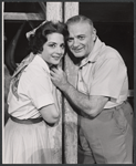 Mimi Benzell and Robert Weede in the stage production Milk and Honey
