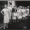 Molly Picon [left] and unidentified others in the stage production Milk and Honey