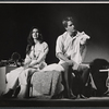 Ann Williams and Paul Roebling in the stage production The Milk Train Doesn't Stop Here Anymore
