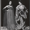 Mildred Dunnock and Hermione Baddeley in the stage production The Milk Train Doesn't Stop Here Anymore