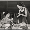 Hermione Baddeley and Mildred Dunnock in the stage production The Milk Train Doesn't Stop Here Anymore