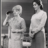 Hermione Baddeley and Ann Williams in the stage production The Milk Train Doesn't Stop Here Anymore