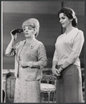 Hermione Baddeley and Ann Williams in the stage production The Milk Train Doesn't Stop Here Anymore