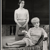 Ann Williams and Hermione Baddeley in the stage production The Milk Train Doesn't Stop Here Anymore