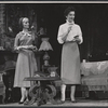 Maureen Hurley and Patricia Jessel in the stage prodution Monique