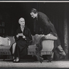 Maureen Hurley and Denholm Elliott in the stage prodution Monique