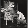 Salome Jens and Jack Kehoe in the 1968 stage production A Moon for the Misbegotten