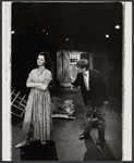 Salome Jens and Jack Kehoe in the 1968 stage production A Moon for the Misbegotten