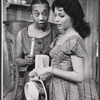 Vinnette Carroll and Ellen Holly in the stage production Moon on a Rainbow Shawl