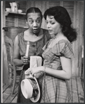 Vinnette Carroll and Ellen Holly in the stage production Moon on a Rainbow Shawl