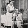 Vinnette Carroll and Robert Earl Jones in the stage production Moon on a Rainbow Shawl