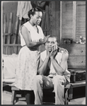 Vinnette Carroll and Robert Earl Jones in the stage production Moon a Rainbow Shawl