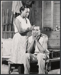 Vinnette Carroll and Robert Earl Jones in the stage production Moon on a Rainbow Shawl